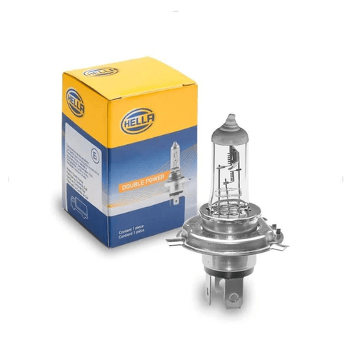 Lâmpada Automotiva Halógena Hella Double Power H4 24V 70/75w