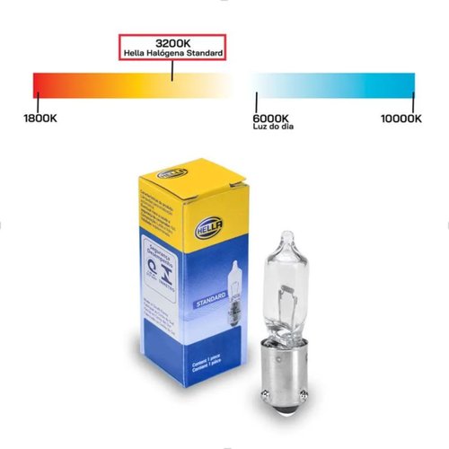 Lâmpada Halógena Hella H21W 24V BAY9s