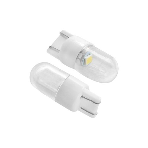 Par Lâmpada LED Autopoli 12V 0,9W Esmagada Branca