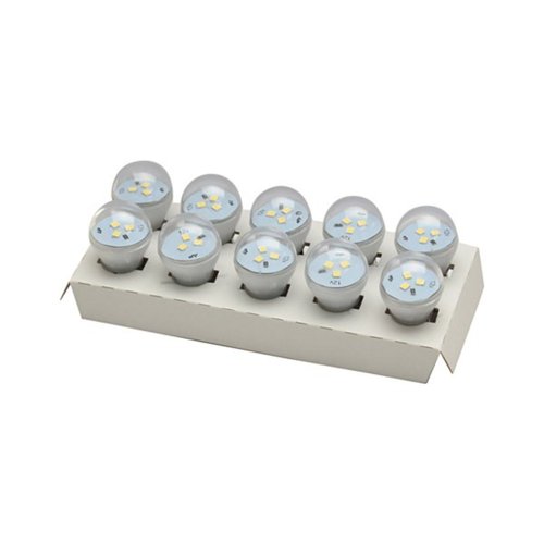 Lâmpada LED Autopoli 12V 3W BAY15D (1034) Branca 10 Unidades