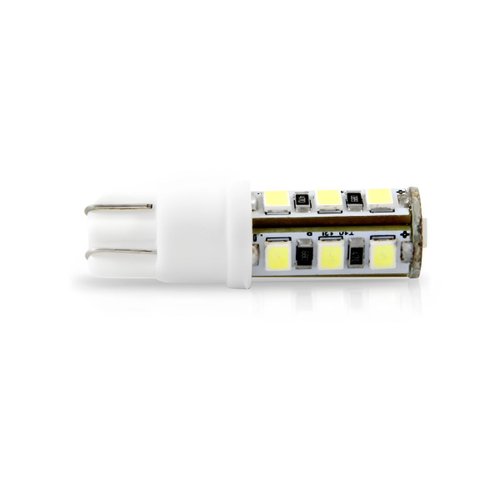 Par Lâmpada LED Autopoli 12V 4W Branca Esmagada Torre