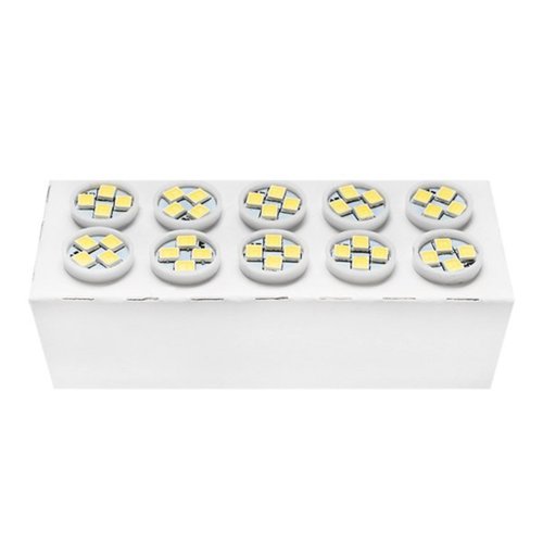 Lâmpada LED Autopoli Branco 12V 1,8W W2,1X9,5D Pingão 10 Un