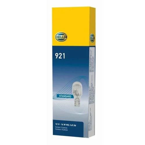 Lâmpada Hella Super Pingão 12V 16W W2,1X9,5d
