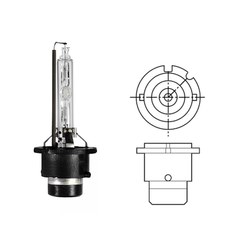 Lâmpada Hella Xenon Original D2S 35W 12V 24V