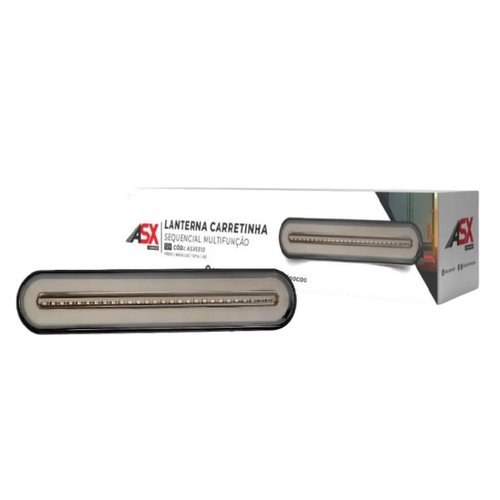 Lanterna Carretinha ASX Sequencial Multifunção 12V