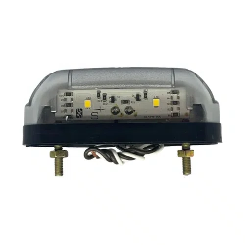 Lanterna de Placa LED Sinalsul Bivolt Fios Acrílica Cristal