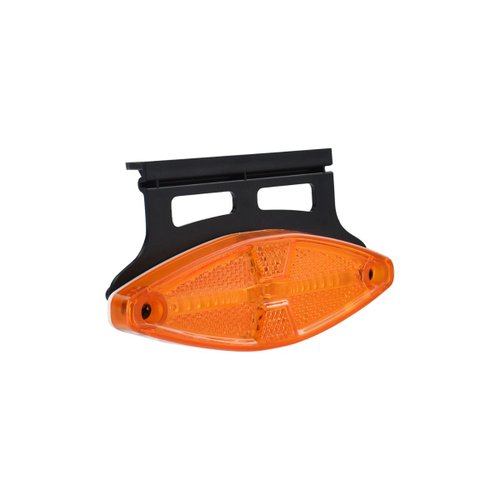 Lanterna Lateral LED Sinalsul Oval Amarela Bivolt R7