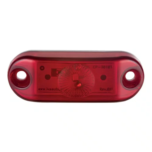 Lanterna Delimitadora de Placa LED Iva Vermelha Bivolt