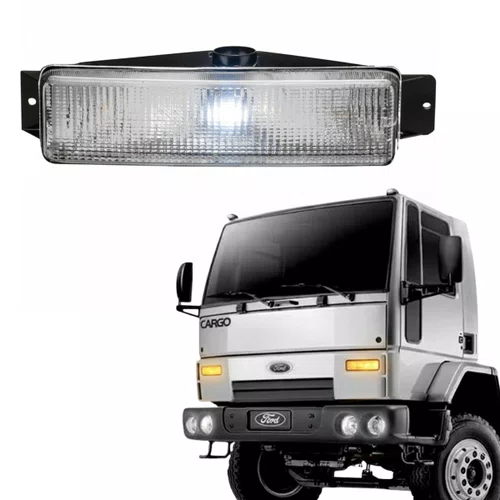 Lanterna Dianteira Pisca Sinalsul Esquerdo Cristal Cargo