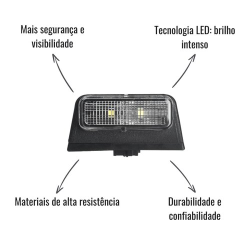 Lanterna Dianteira Teto LED Sinalsul para Volvo FH4