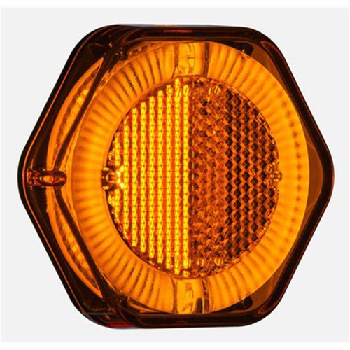 Lanterna Lat Am 12v 24v Com Led Univ Fio
