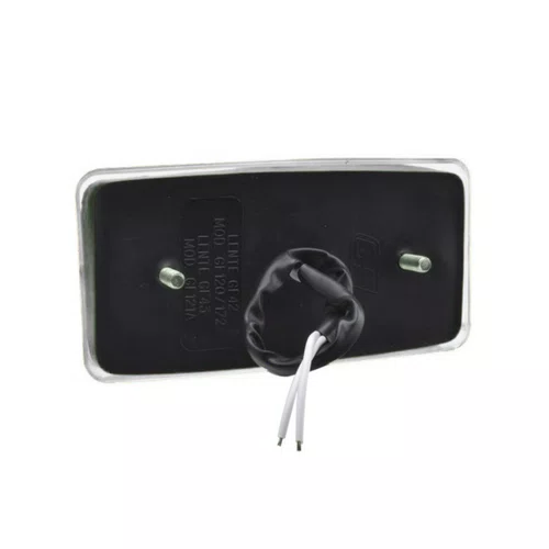 Lanterna Lateral LED Baú GF Bivolt Vermelha Com Fios