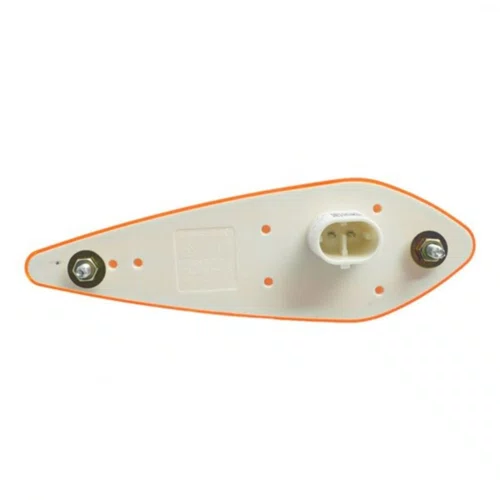 Lanterna Lateral LED Braslux Amarela Noma Titanium