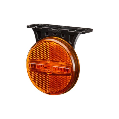 Lanterna Lateral LED Braslux C/Suporte Amarela Librelato