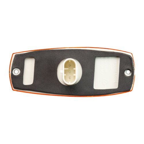 Lanterna Lateral LED Braslux Side Marker Amarelo para Ônibus