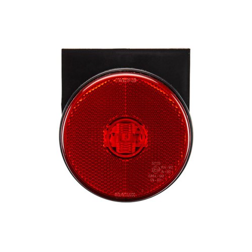 Lanterna Lateral LED Braslux Vermelho C/Suporte Randon Noma