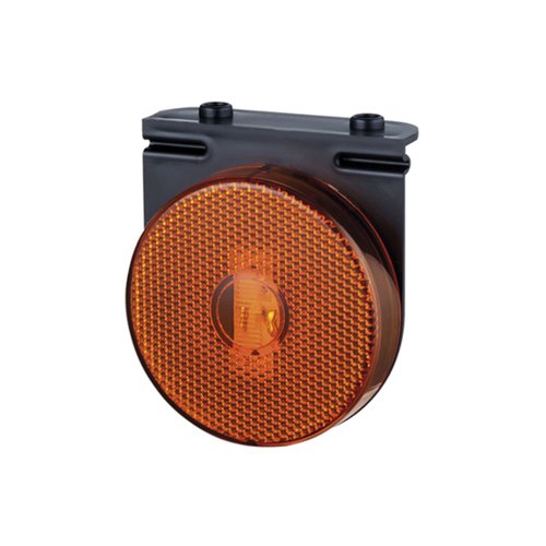 Lanterna Lateral LED Iva Com Suporte Amarela Com Fio Randon
