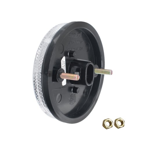 Lanterna Lateral LED Sinalsul 88mm Cristal Bivolt C/Conector