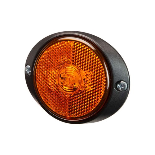 Lanterna Lateral Retrorrefletor LED Braslux Amarela Randon