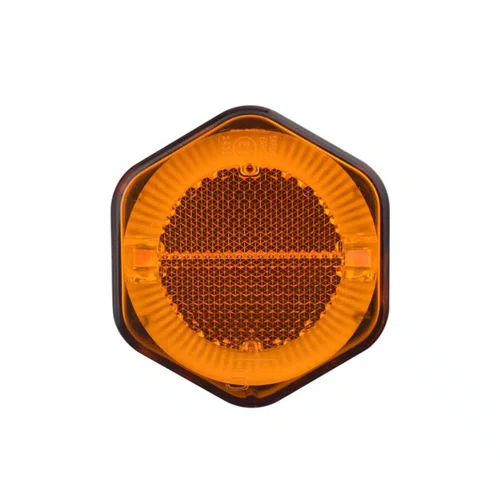 Lanterna Lateral Sinalsul LED Bivolt Amarela Guia de Luz