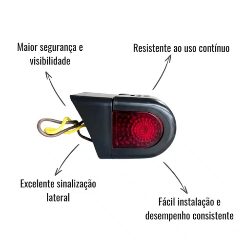Lanterna Lateral Teto Sinalsul Mercedes-Benz Atron 1620 712