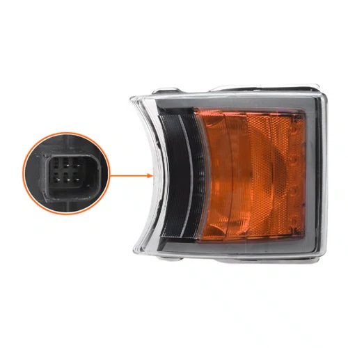 Lanterna Pisca Dianteira LED DRL Gauer LD LE Scania Série 5