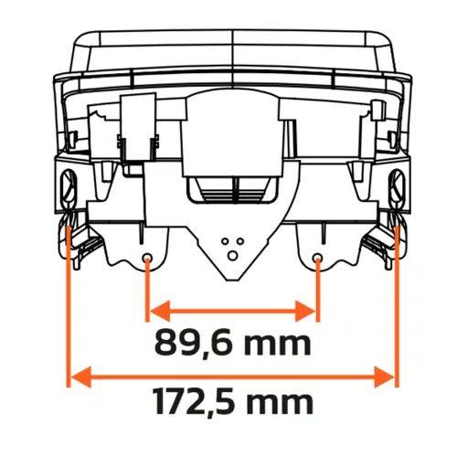 Lanterna Pisca Dianteira LED DRL Gauer LD LE Scania Série 5