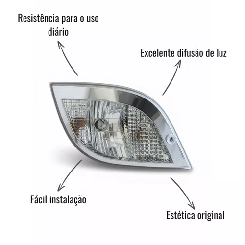Lanterna Pisca Sinalsul Direito Mercedes-Benz Atego