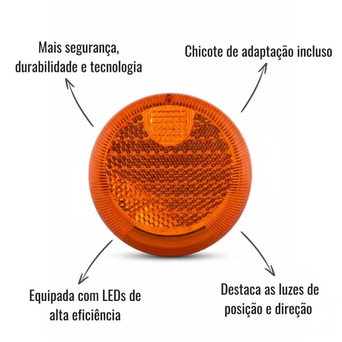 Lanterna Posição Pisca LED Sinalsul Constellation Delivery