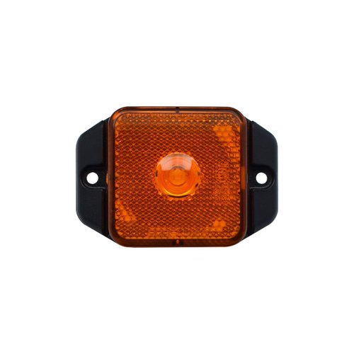 Lanterna Posição Retrorrefletor LED Braslux Bivolt Amarela