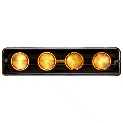 Lanterna Tapa Sol LED Gauer Scania Série 4 Amarelo 5 Unid