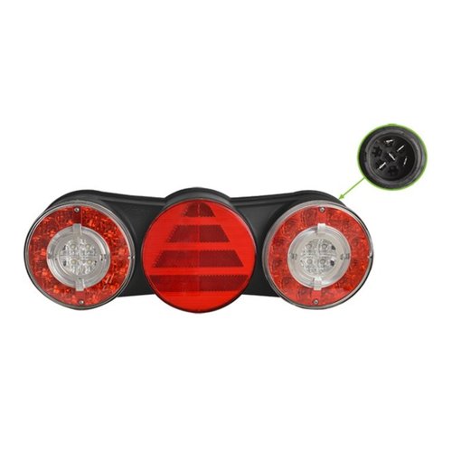 Lanterna Traseira LED Aspöck Braspoint IV Bivolt LD Facchini