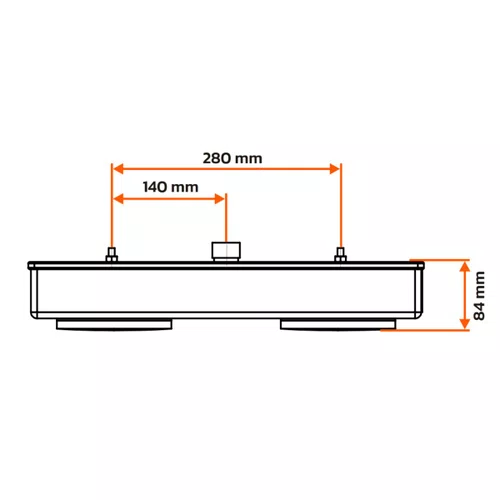 Lanterna Traseira LED Aspöck Braspoint III Direito Facchini