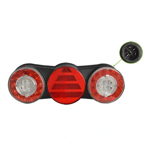 Lanterna Traseira LED Aspöck Braspoint IV Bivolt LE Facchini