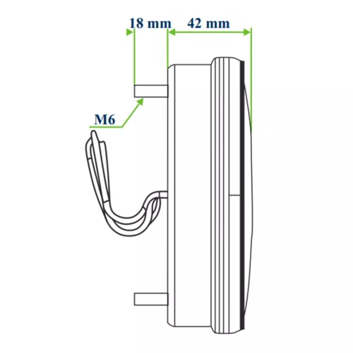 Lanterna Traseira LED Aspöck Ré Cristal 24V Facchini