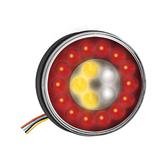 Lanterna Traseira Pradolux Universal 19 LEDs Freio Seta e Ré