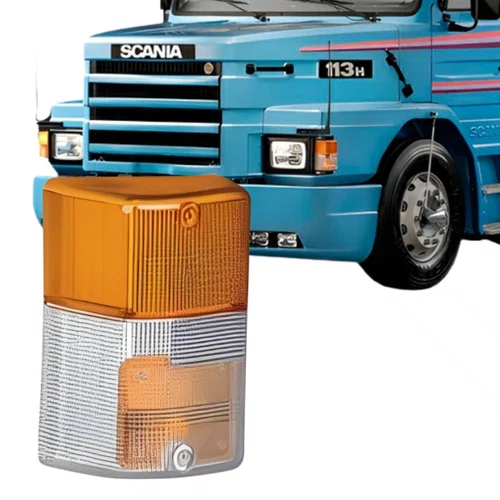 Lente Lanterna Pisca Sinalsul Esquerdo Scania 112 113