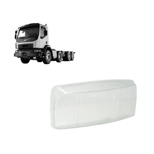 Lente Vidro Farol Principal Nino L-77 LE Volvo VM17/VM23