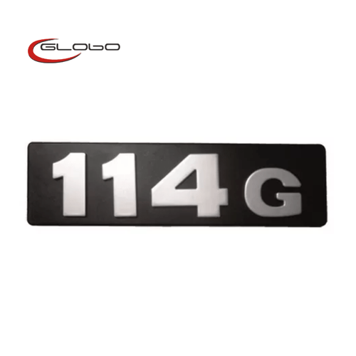 Letreiro para Grade Frontal 114g para Scania S4 Até 2003
