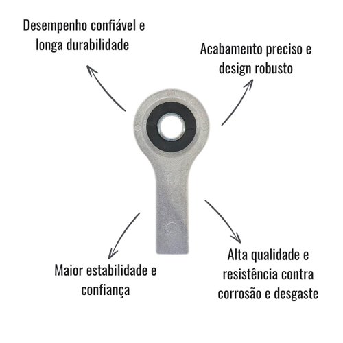 Mancal Balão Ar Dianteiro Cabine Edreaza Scania Série 5 Highline