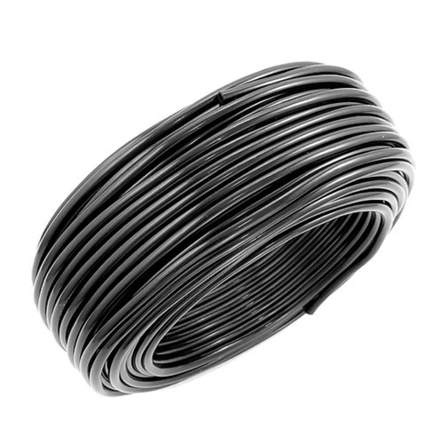 Mangueira Para-Brisa 4,00mm Preta 25 Metros