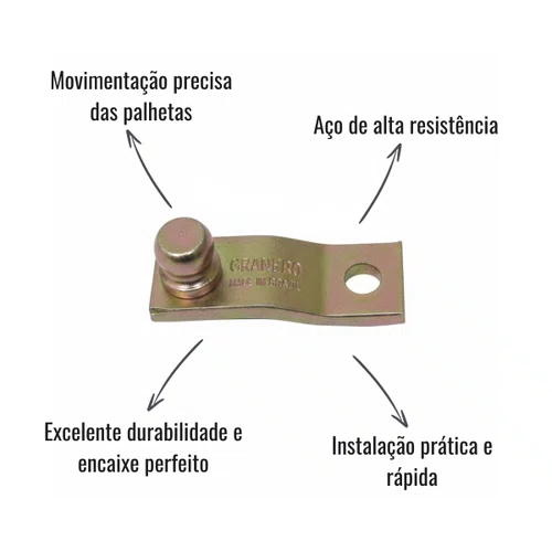 Manivela Limpador Para-Brisa Granero 293 Scania S4 S5