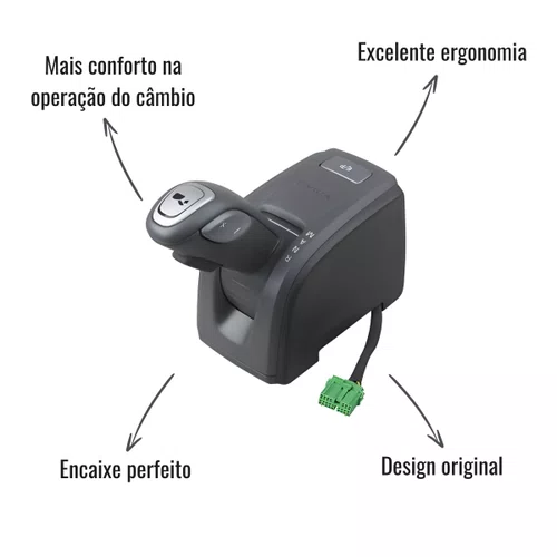 Manopla Alavanca Câmbio I-Shift Volvo Automático