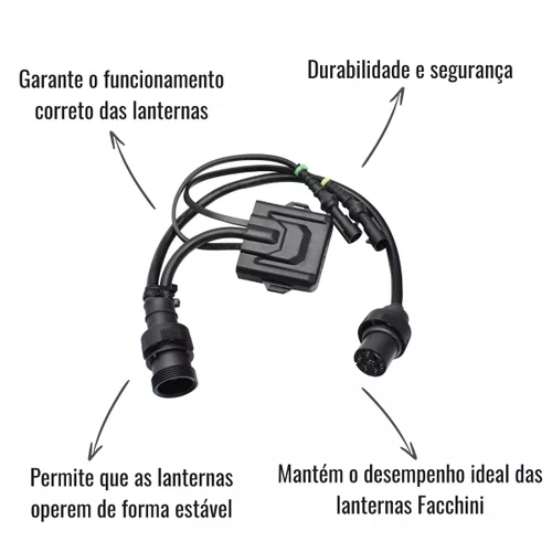 Módulo Simulador de Carga Aspöck Lanternas Facchini