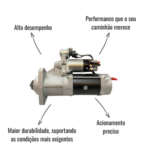 Motor de Partida ZM 80.380.01 38MT VW Titan Constellation