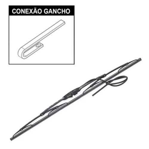 Palheta Limpadora de Para-Brisa Vetor 24" 600mm C/Esguicho