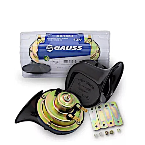 Par Buzinas Gauss Caracol Grave/Agudo para Carros