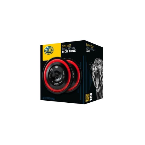 Par de Buzinas Hella Paquerinha Disc Horn Rich Tone