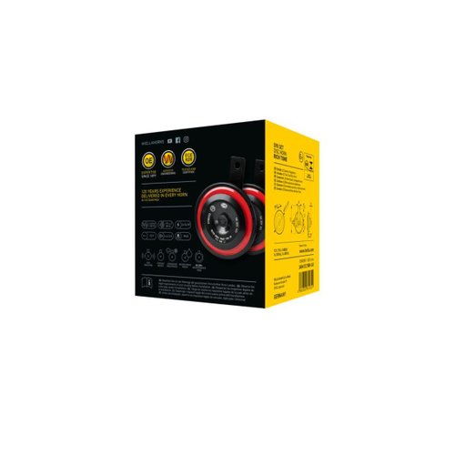 Par de Buzinas Hella Paquerinha Disc Horn Rich Tone