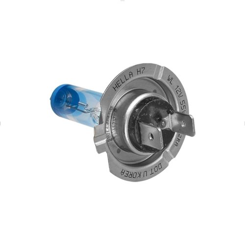 Par de Lâmpadas Halógena Hella H7 White Light 12V 55W